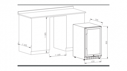 Vinobox V40 GC 1T Inox