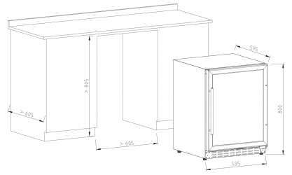 Vinobox V50 GC 1T Black