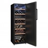 Vinoteca sommeliere CTPNE147E con puerta opaca para 147 botellas abierta llena